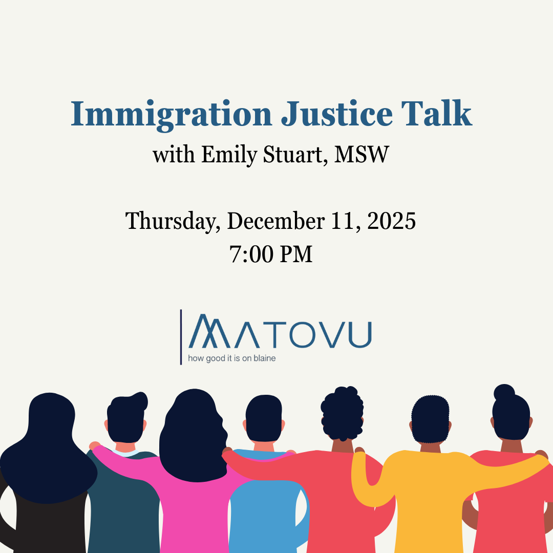 Immigration Justice Talk with Emily Stuart, MSW
