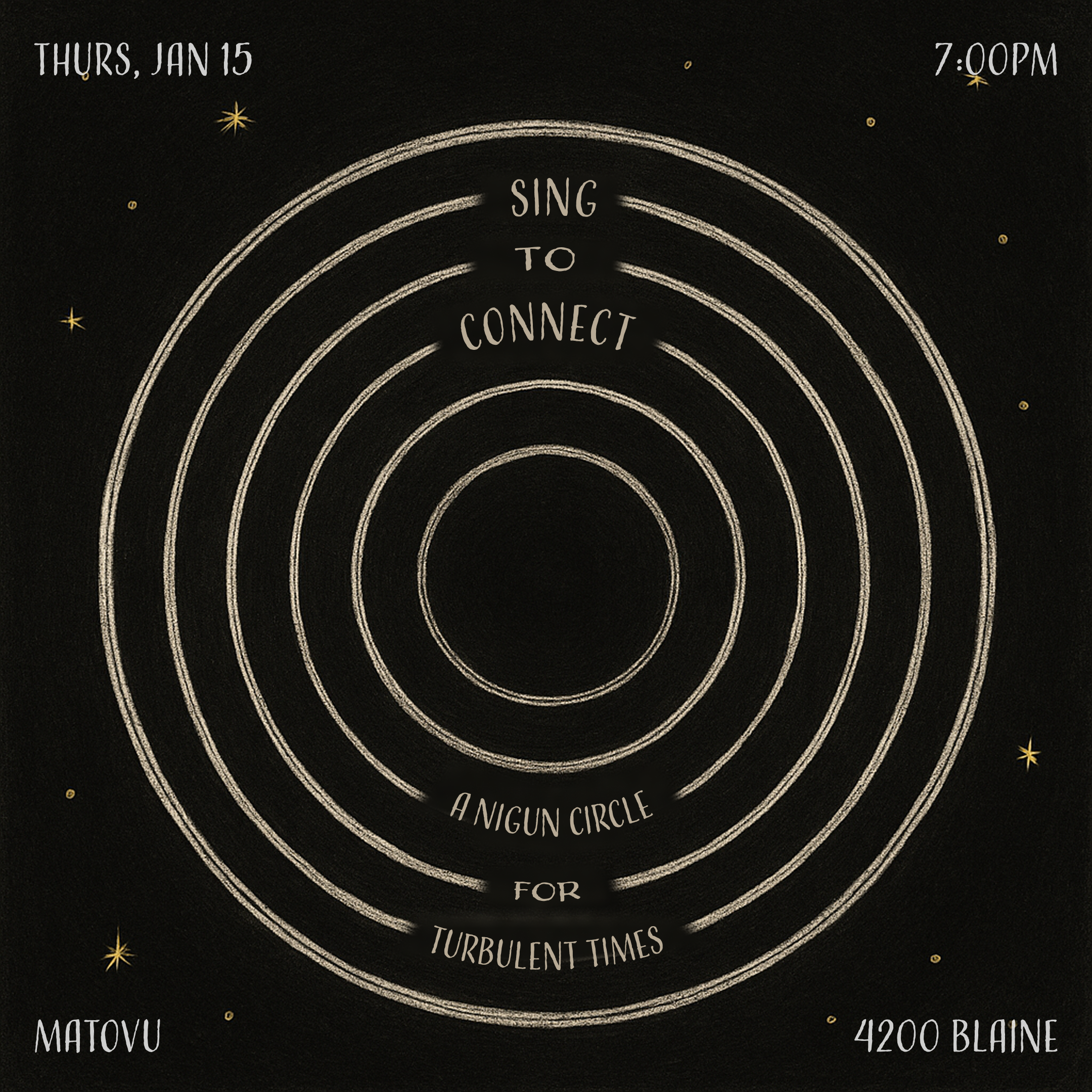 Sing to Connect: A Nigun Circle for Turbulent Times 