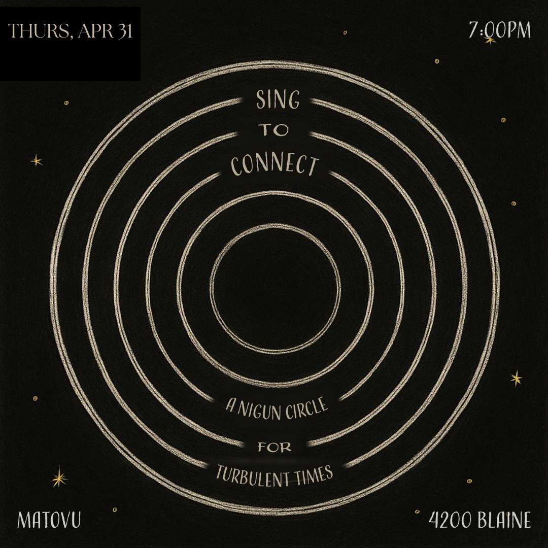 Sing to Connect: A Nigun Circle for Turbulent Times