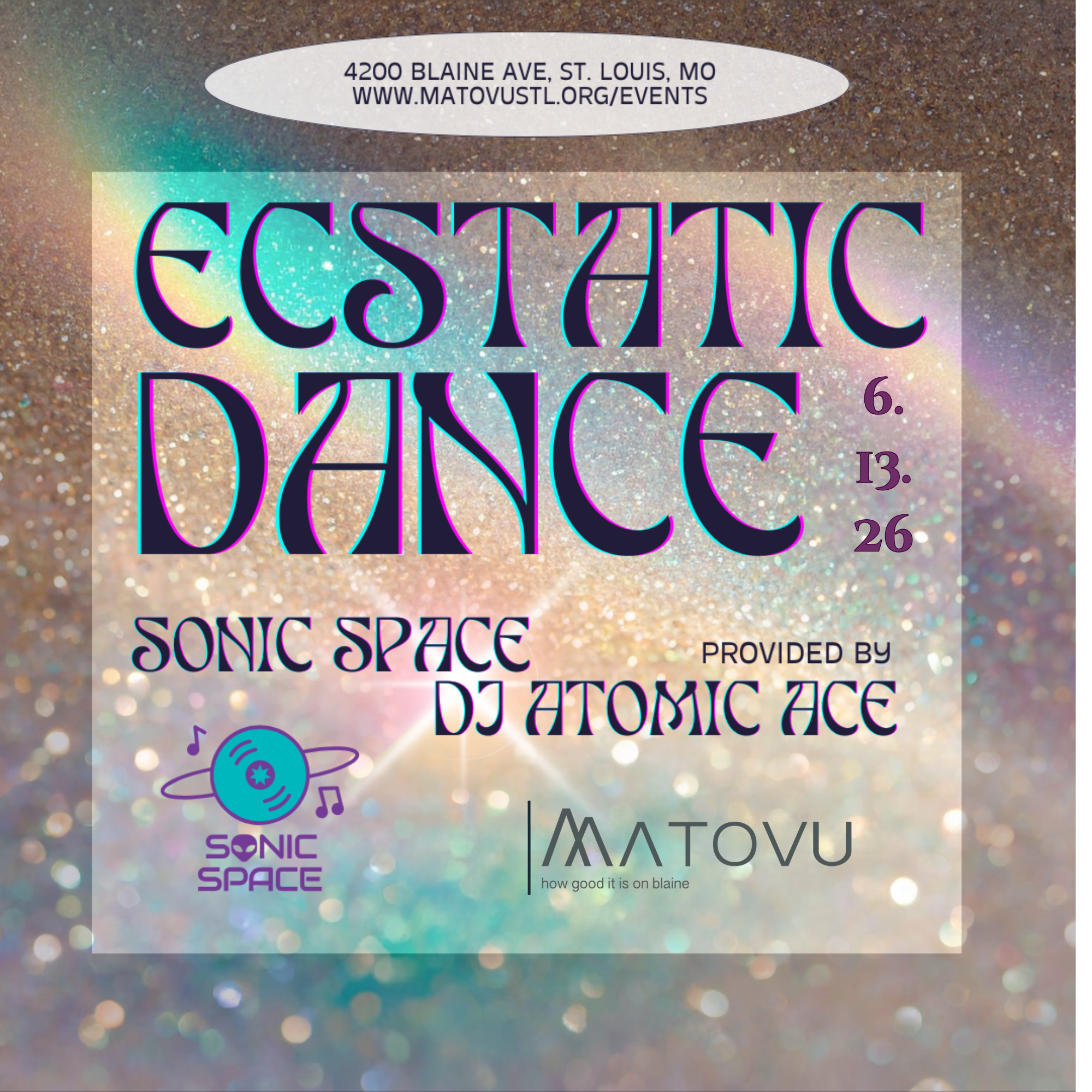 Ecstatic Dance ft. DJ Atomic Ace