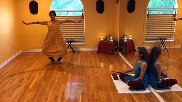 As we social distance for the long haul, here&rsquo;s a short adavu combo to practice. Doing random combos is a great way to hone your practice and discover connections as your body executes unfamiliar transitions.

The first video has the slow speed