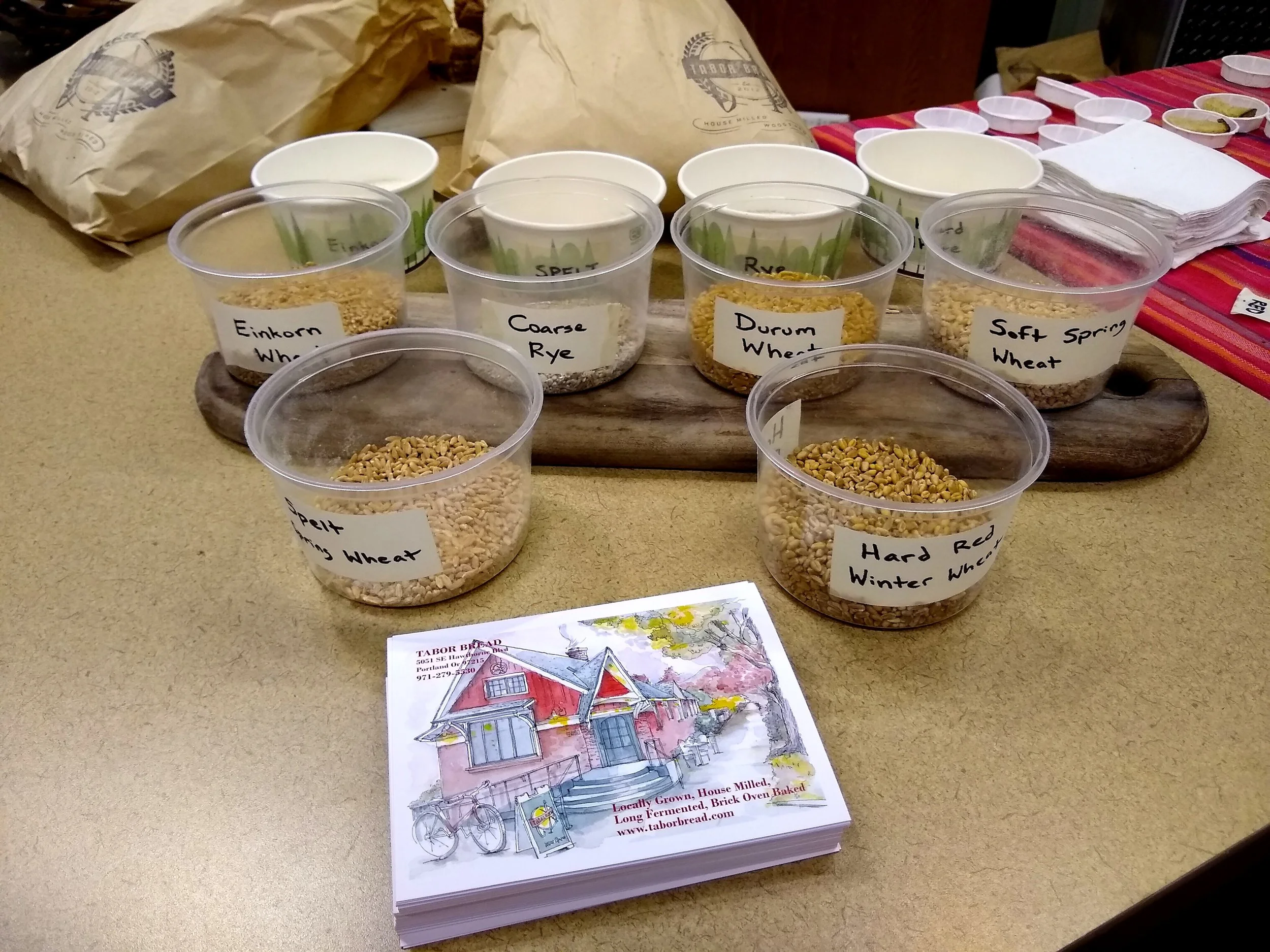 Tabor Bread grains!