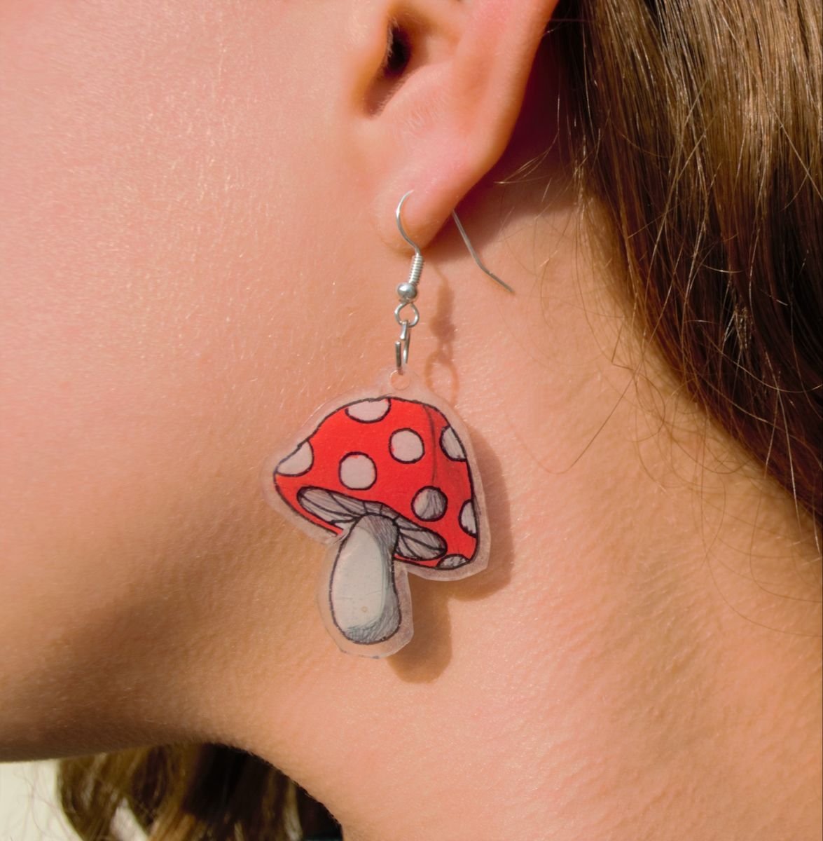 mushroom shrinky dink earrings.jpg