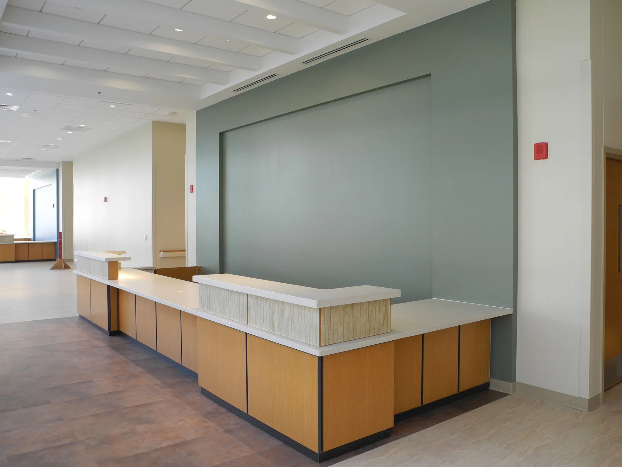 Installed Reception Desks