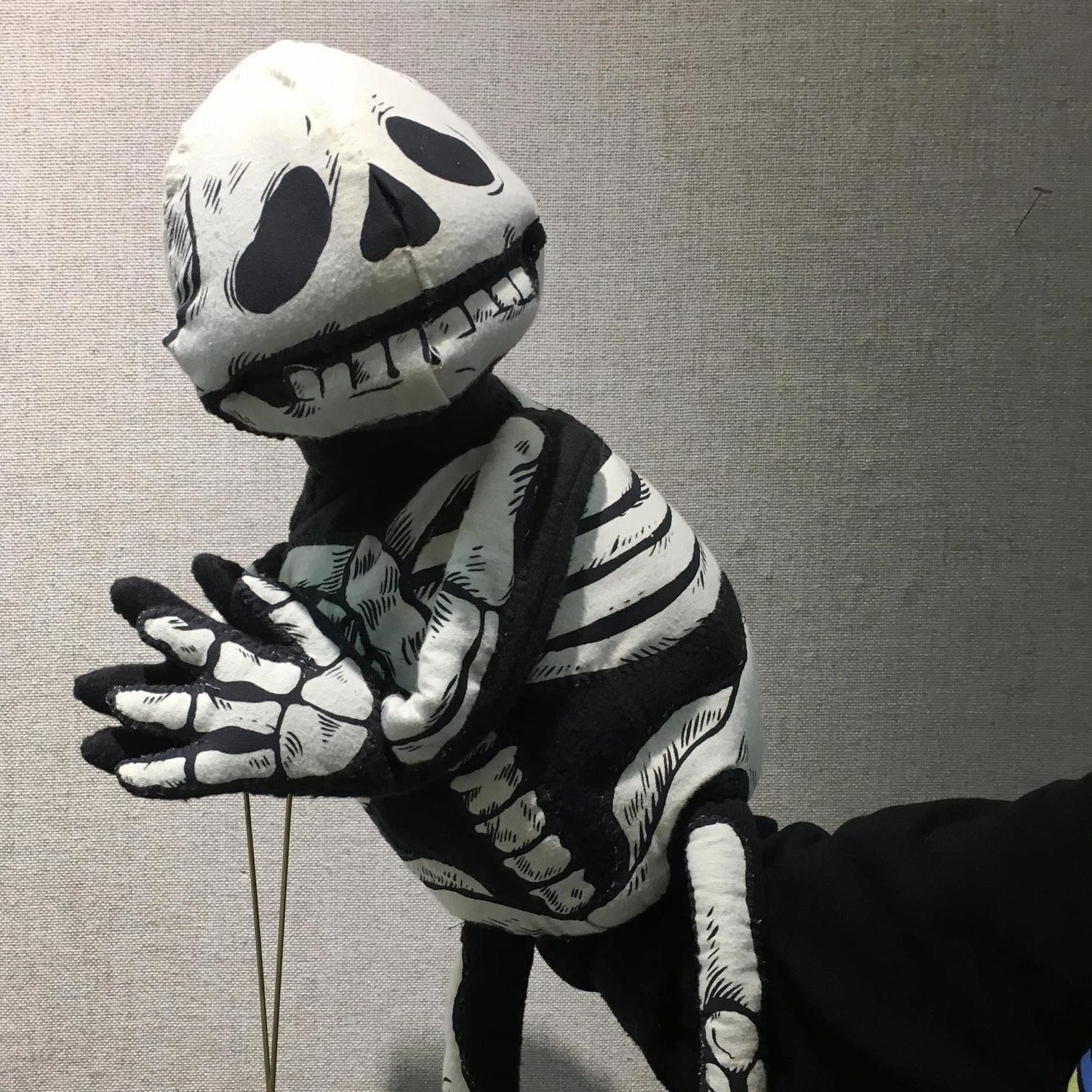 skeleton puppet