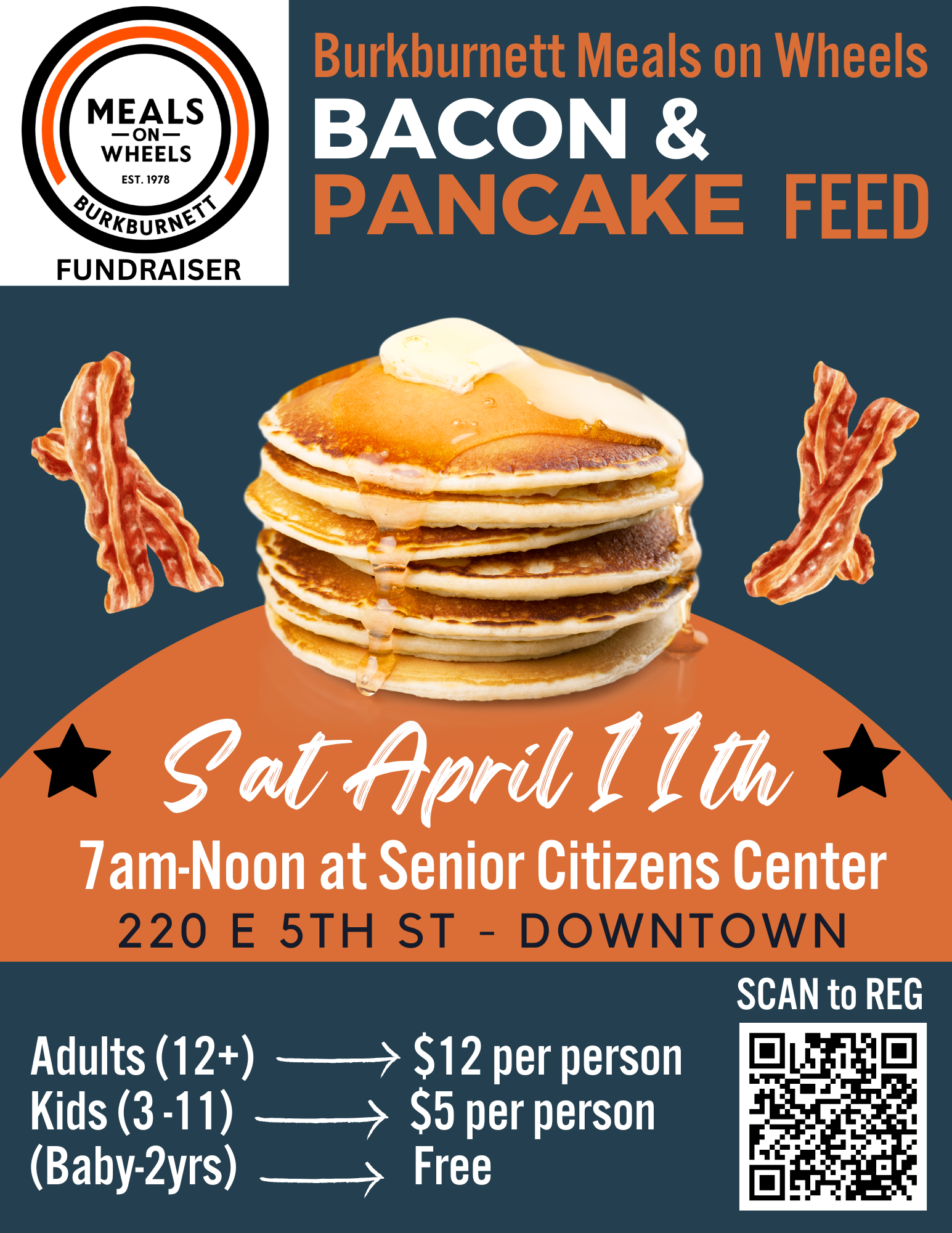 Annual Bacon &amp; Pancake Feed