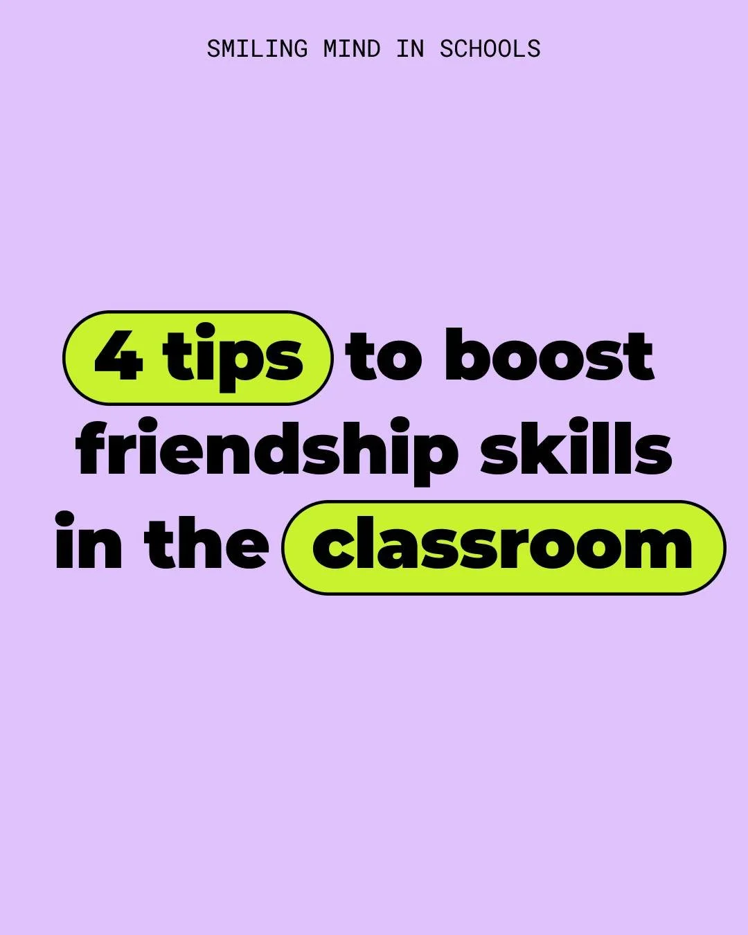 Lots of kids find making friends tricky&mdash;here's how teachers can help. ✨

Our guide: &quot;Encouraging Friendships in the Classroom&quot; breaks down the evidence behind building healthy connections to support students to engage and learn more e
