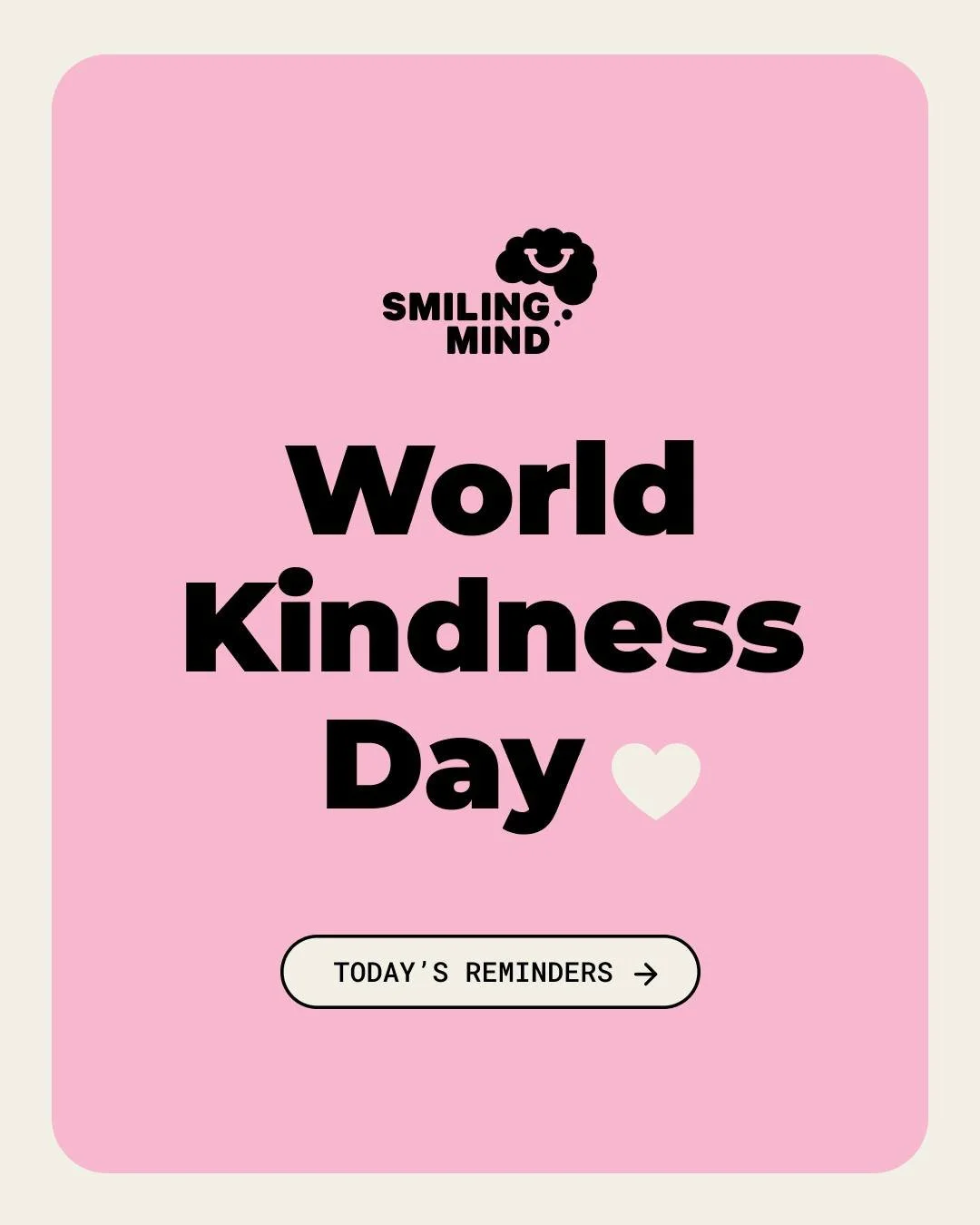 Take today as a reminder that a little kindness goes a long way&mdash;for others and for yourself.

Part of being kind to ourselves means accepting that no one is perfect, and that's okay! Even the smallest steps can make a big difference.

Swipe for