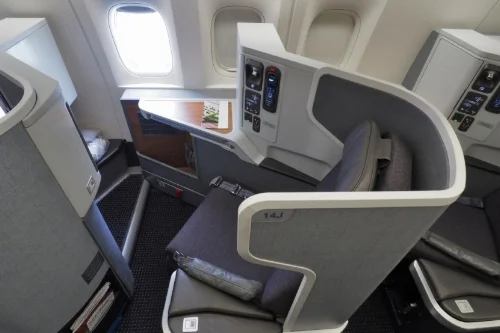 American airlines 777 business class