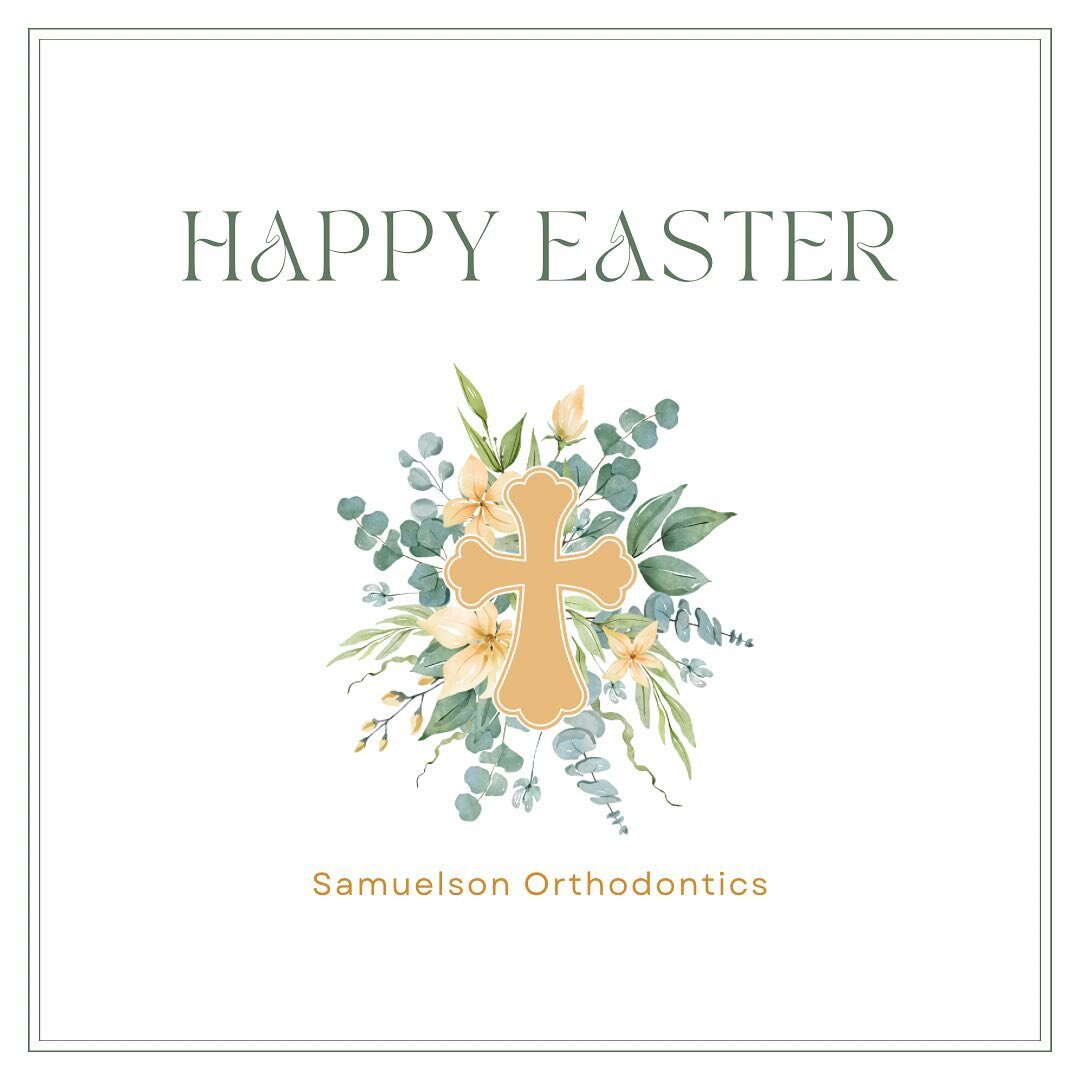 He is Risen ✨ We hope you have a wonderful Easter with your loved ones! 💕🐣 🐰🐇

#samuelsonorthodontics 
#happyeaster