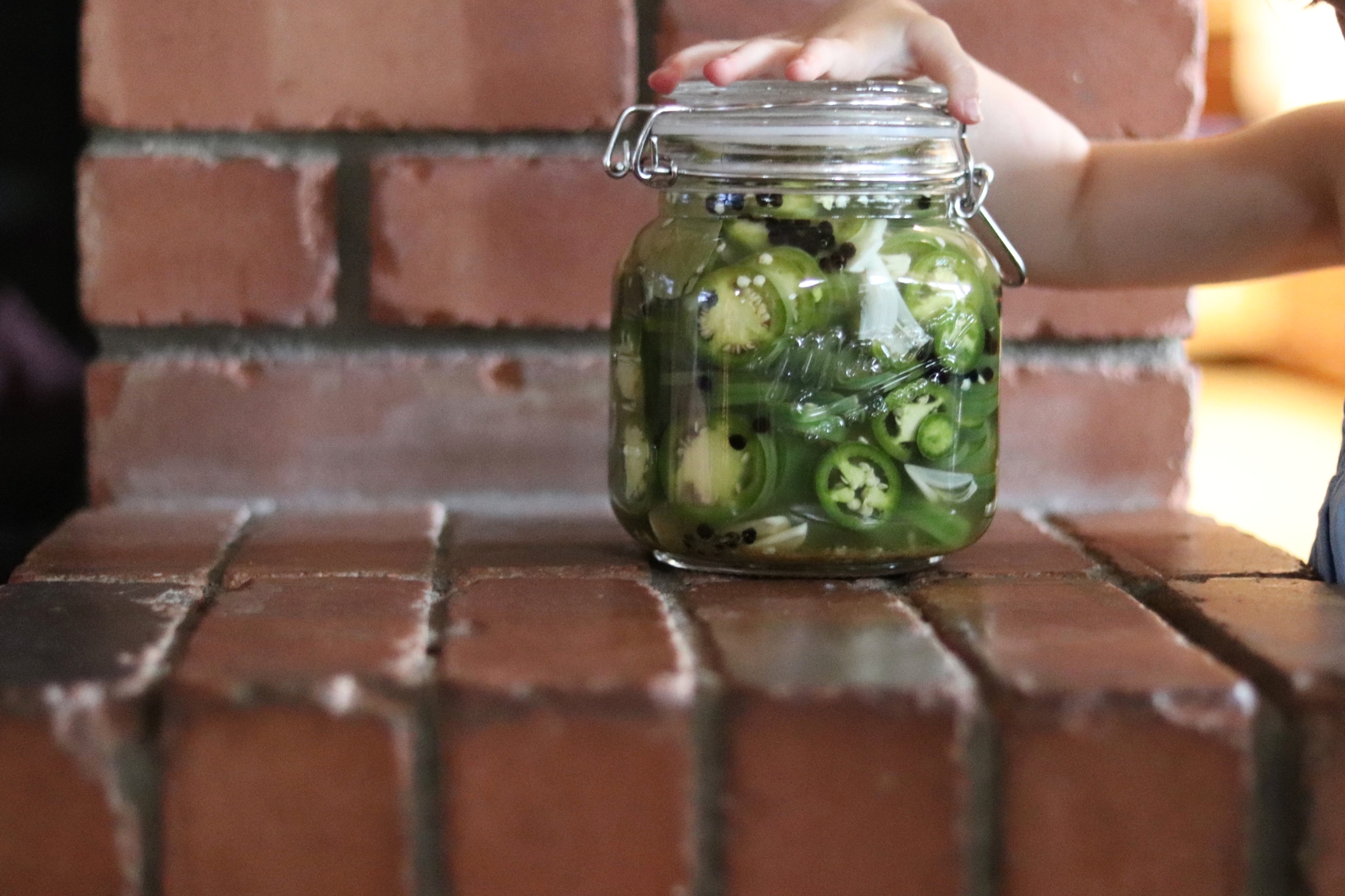 Pickled Jalapeños...