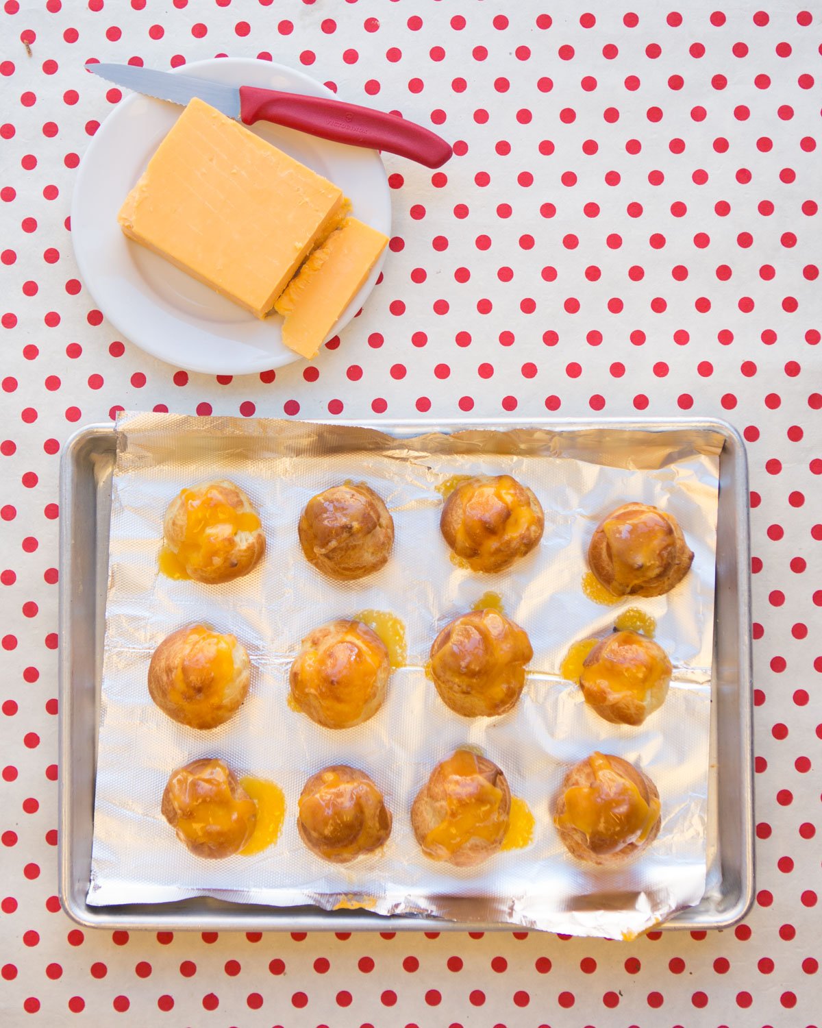 Cheese Puffs for Butter & Scotch Cookbook