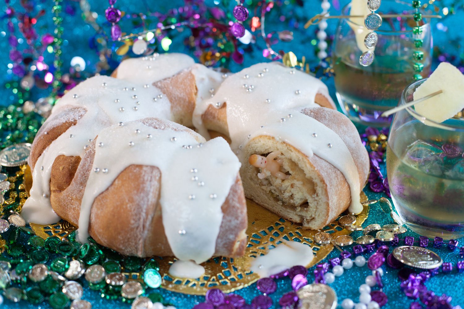 Tequila King Cake for Butter & Scotch Cookbook