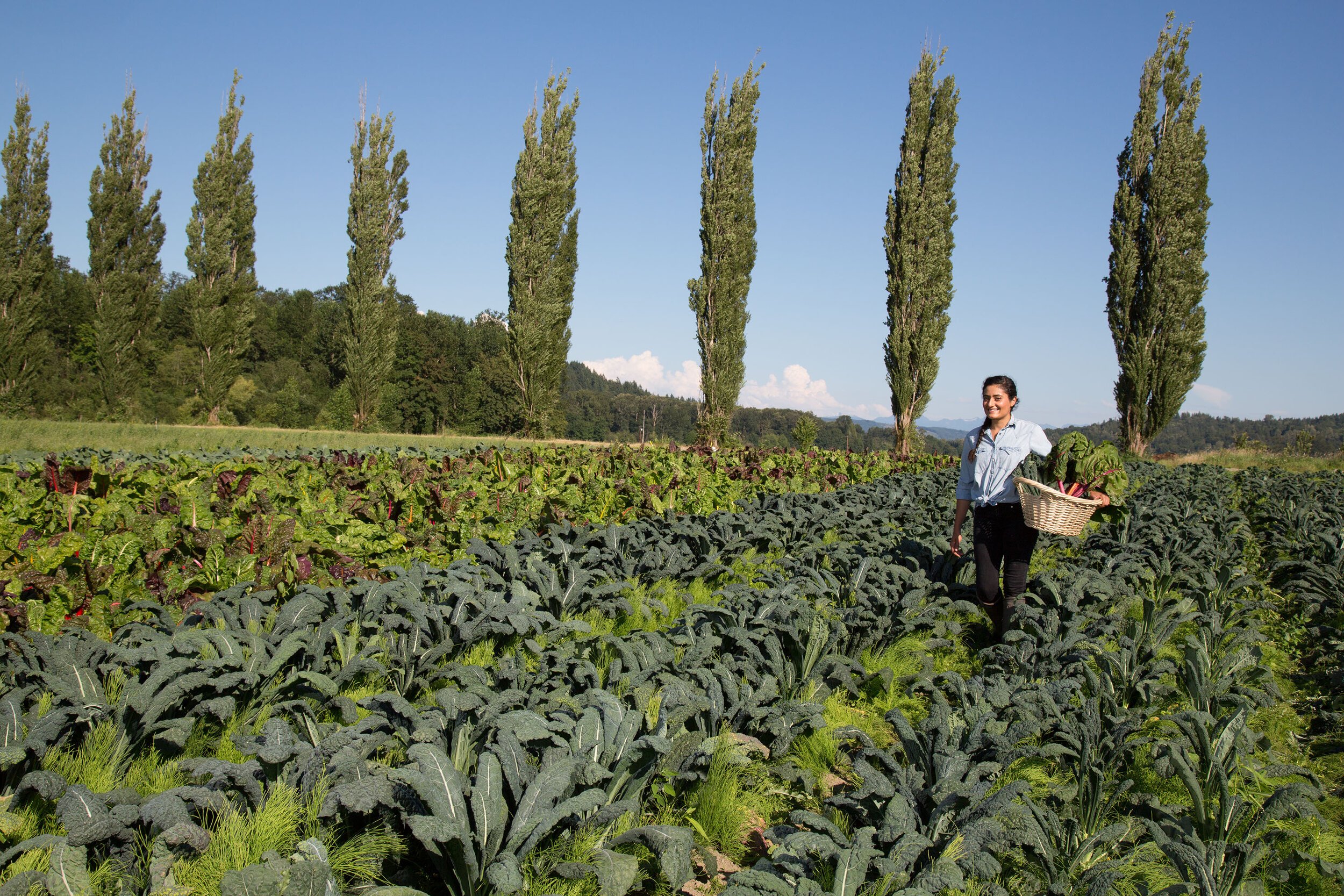 Rand Rasheed of One Leaf Farm for Glamour Magazine