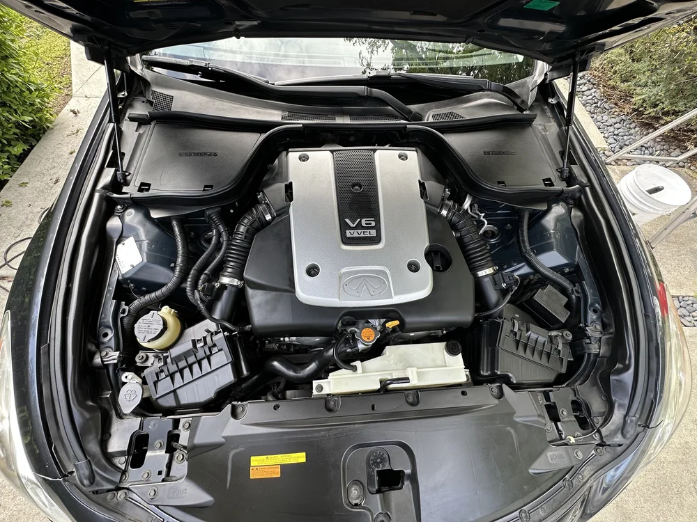 Engine and Headlight Detailing