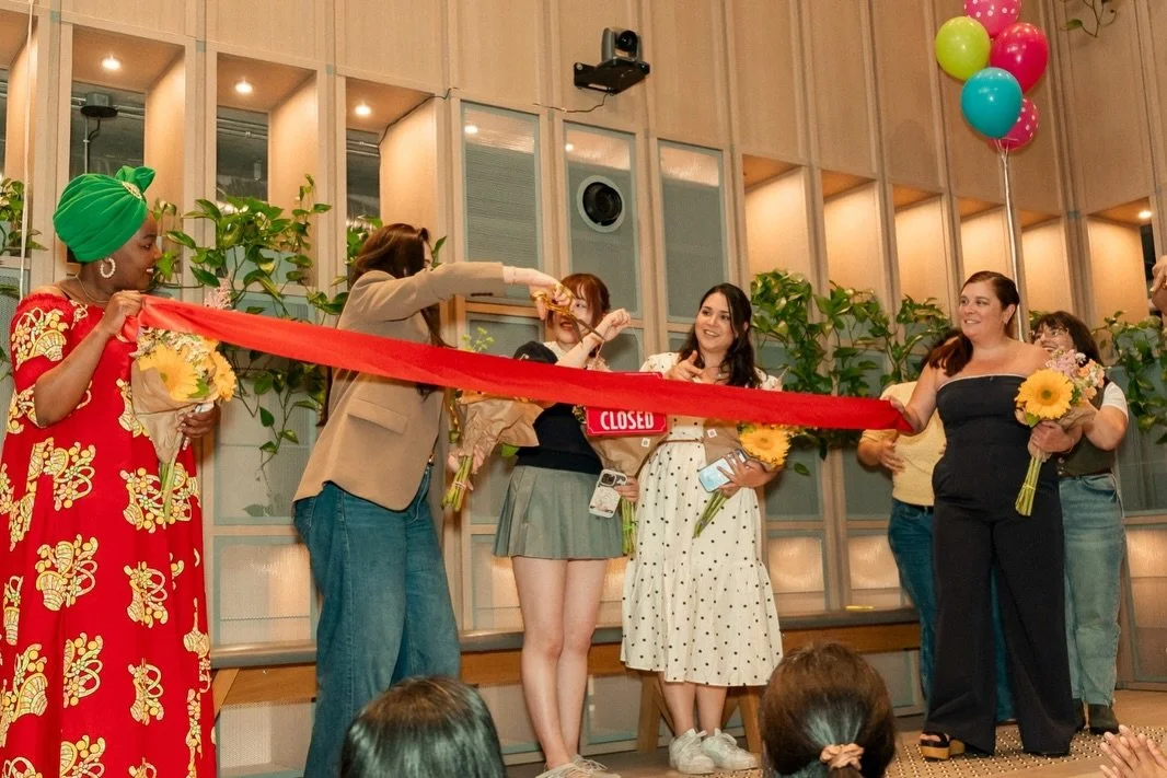 The ribbon cutting ceremony at the Food Business Launch in June was our way to mark this significant milestone and celebrating our Dream Cuisines 2026 cohort. It was a symbol of the start their new businesses.💝​

These women entrepreneurs have worke