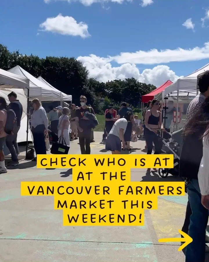 There is something beautiful about spending a summer weekends at the @vanmarkets, surrounded by local woman-owned businesses and food from different cultures around the world! 🌞

Saturday, August 15: @levantgourmetfoods at Riley Park Farmers Market
