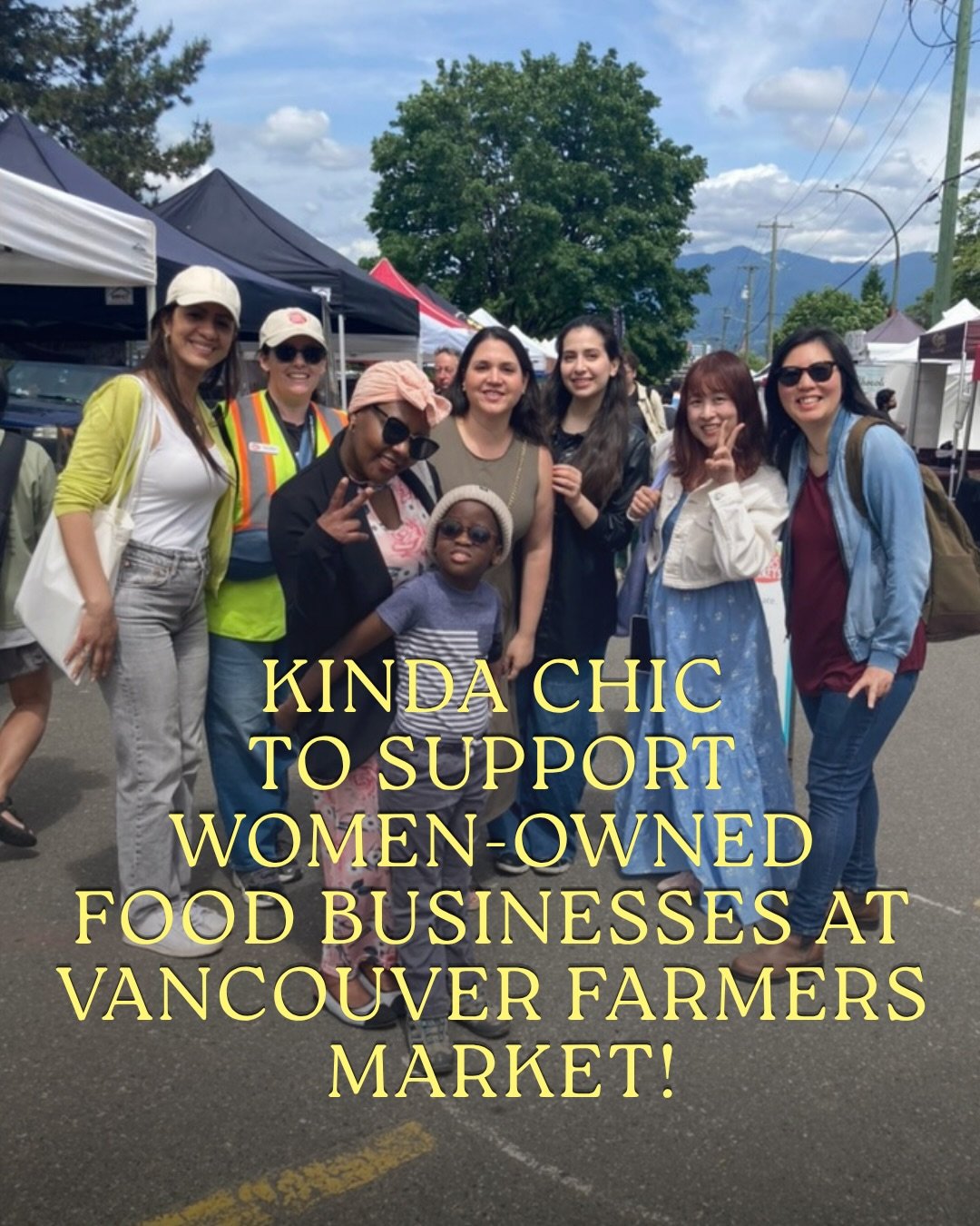Kinda chic to spend your weekend supporting women-owned businesses at the @vanmarkets. 💖

Every Saturday at Riley Park Farmers Market and Sunday at Mount Pleasant Farmers Market, our Dream Cuisines women entrepreneurs are out there selling warm, com