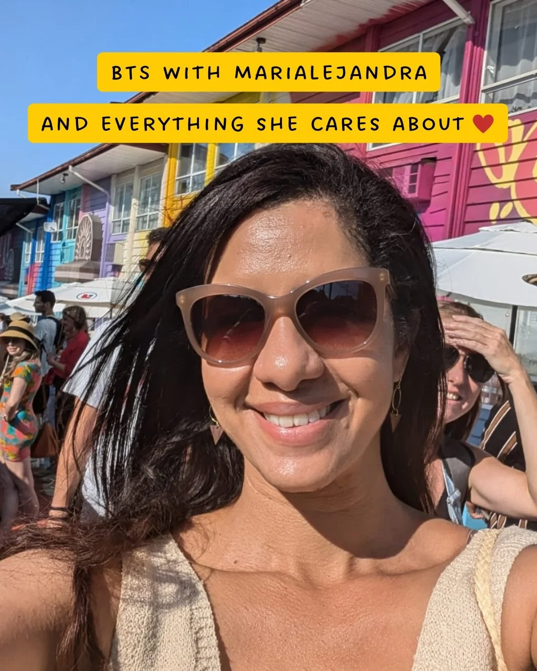 We&rsquo;re going behind the scenes with Marialejandra, our steady, big-hearted Program Coordinator and a huge part of all the work we do here at Flavours of Hope. Say hello! 👋☺️

She cares wholeheartedly about the women in our community, and seeing