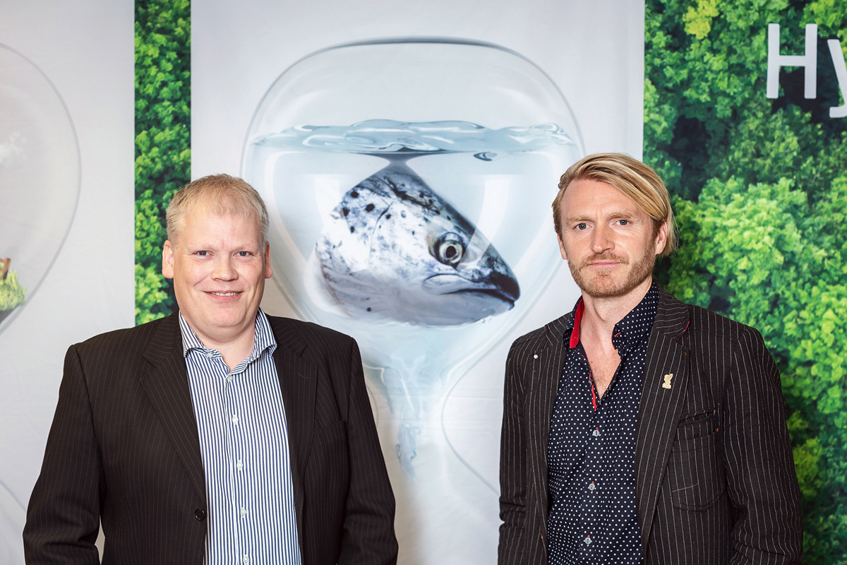 COO/Sales Erlend Haugsbø and Sales & Project Manager Stig Amdam.