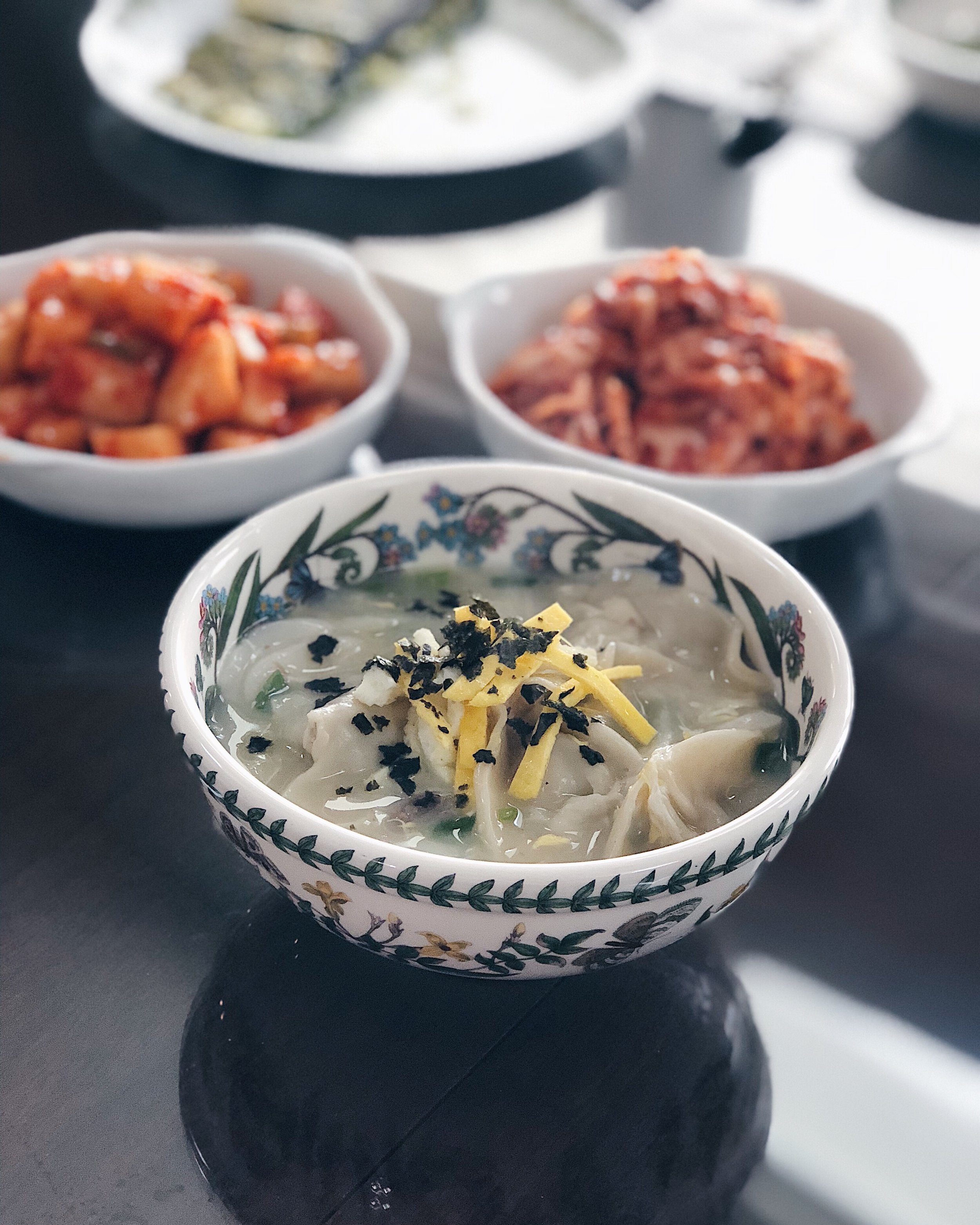Rice Cake & Dumpling Soup