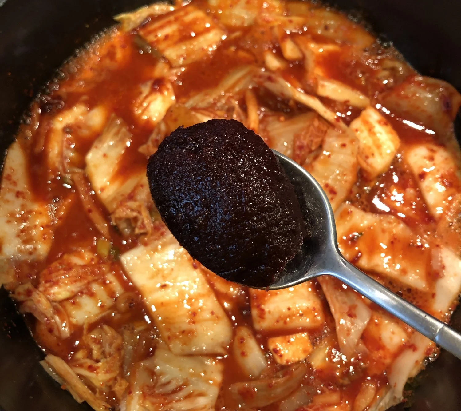 Tofu with Stir Fried Pork Belly & Kimchi — Sweet & Savorhie