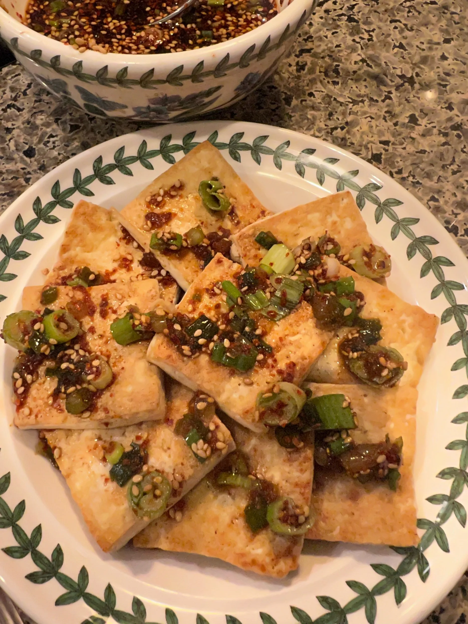 Spicy Tofu Soy Sauce Marinade