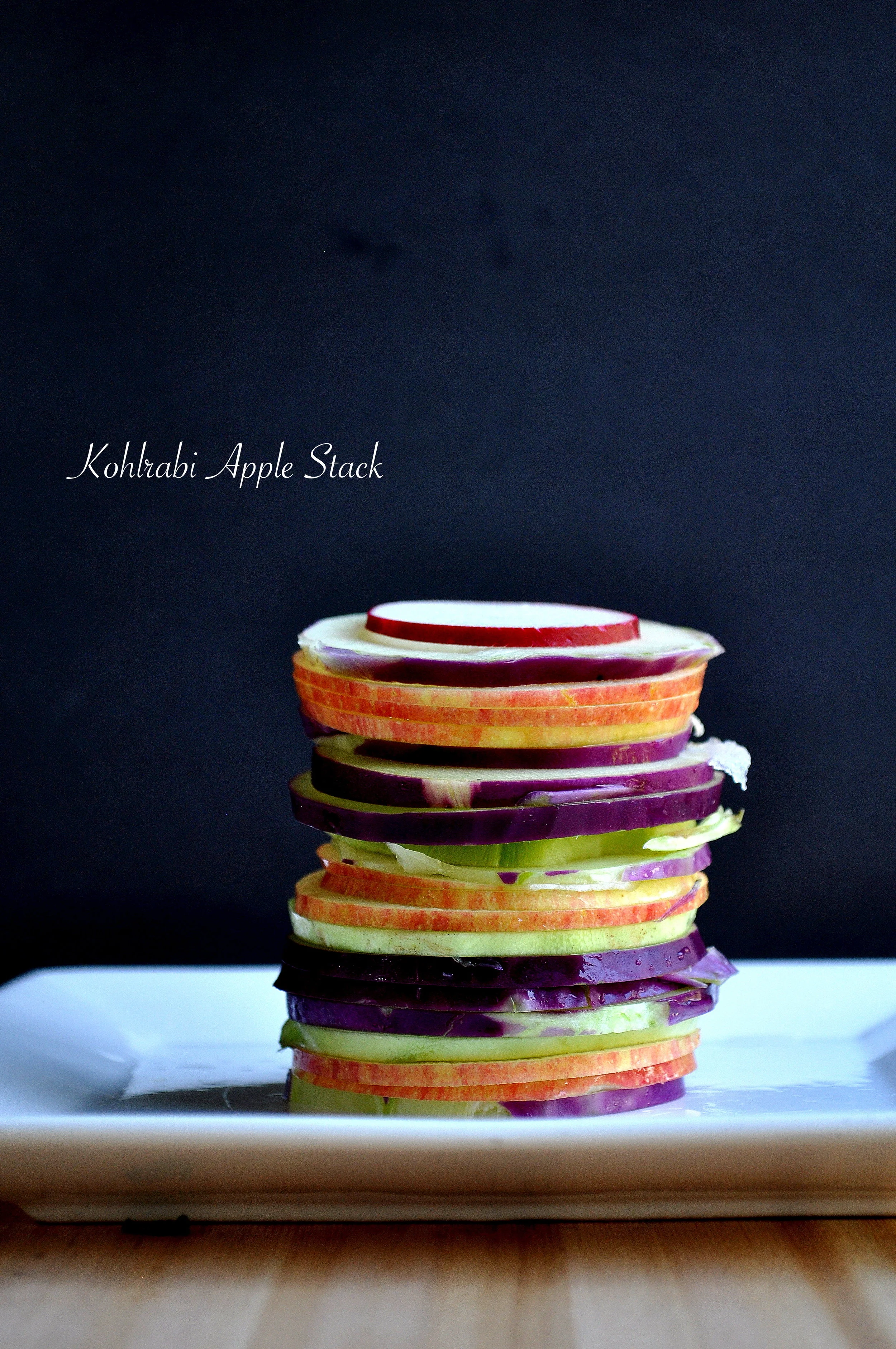 Apple and Kohlrabi Salad