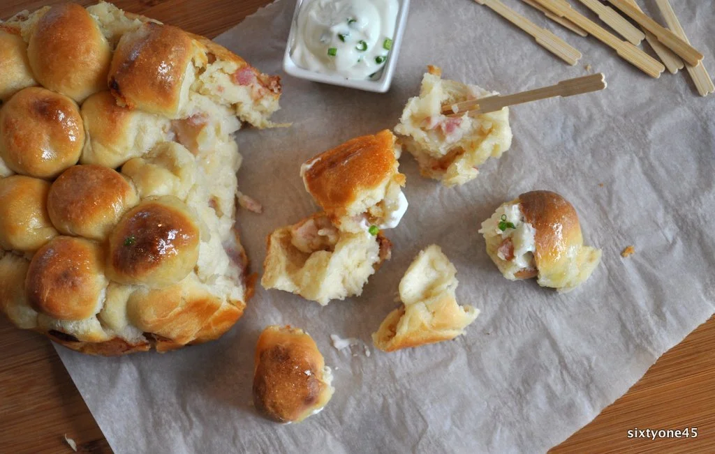 Pull Apart Pierogi Bread