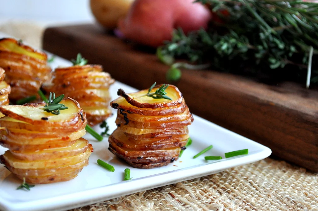Little Potato Stacks by Food Well Said
