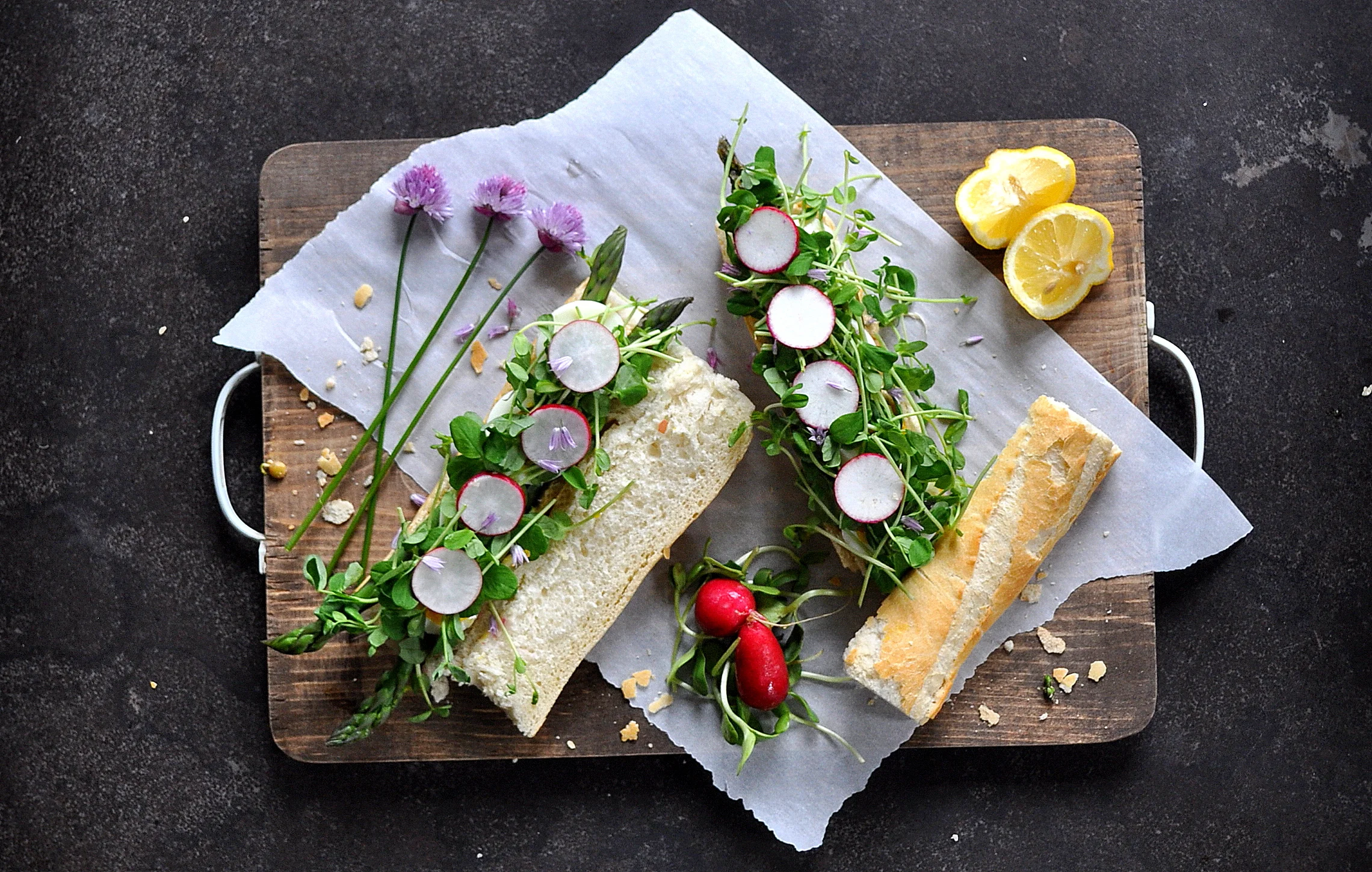A Spring Sandwich