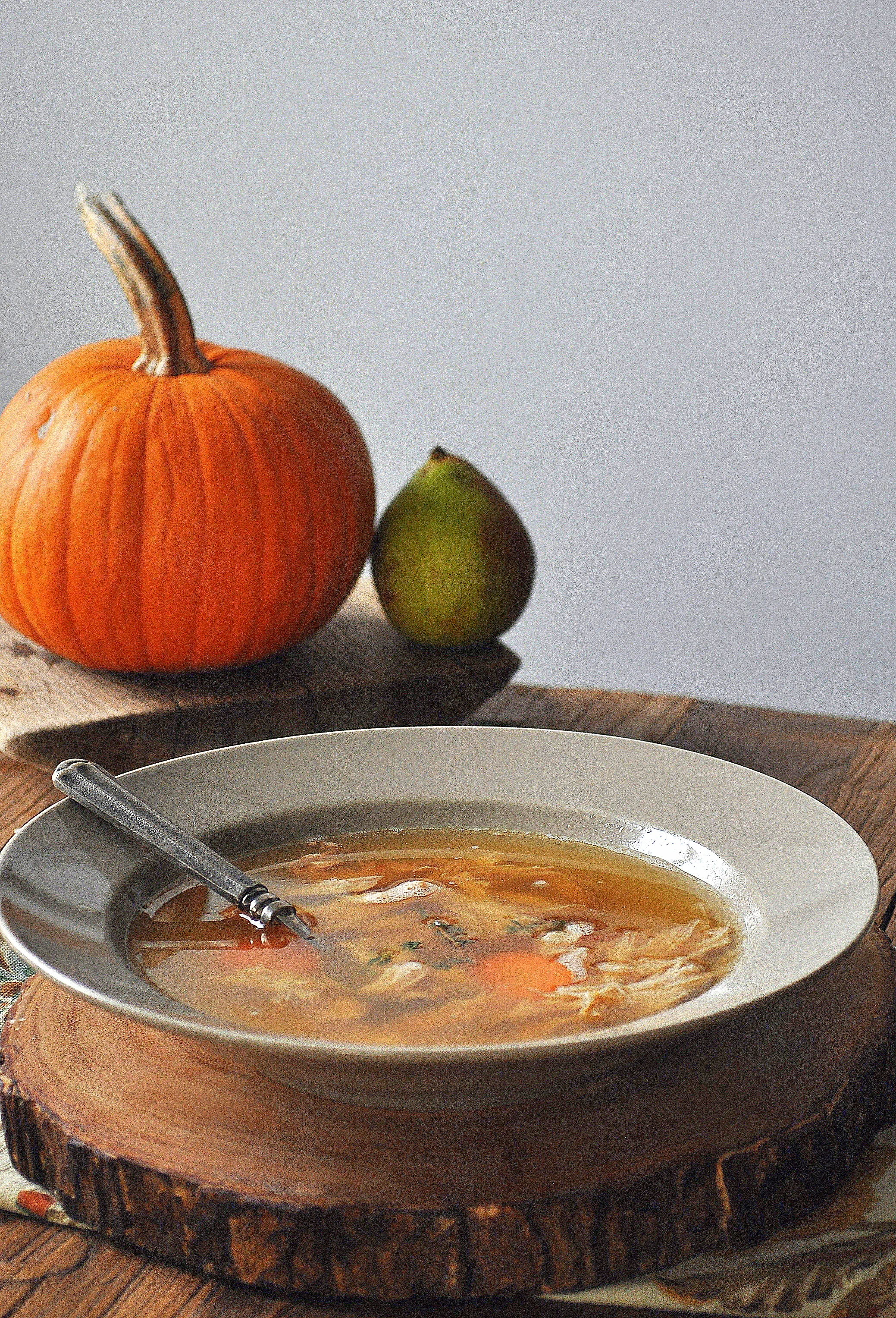 Turkey Bone Broth by Food Well Said