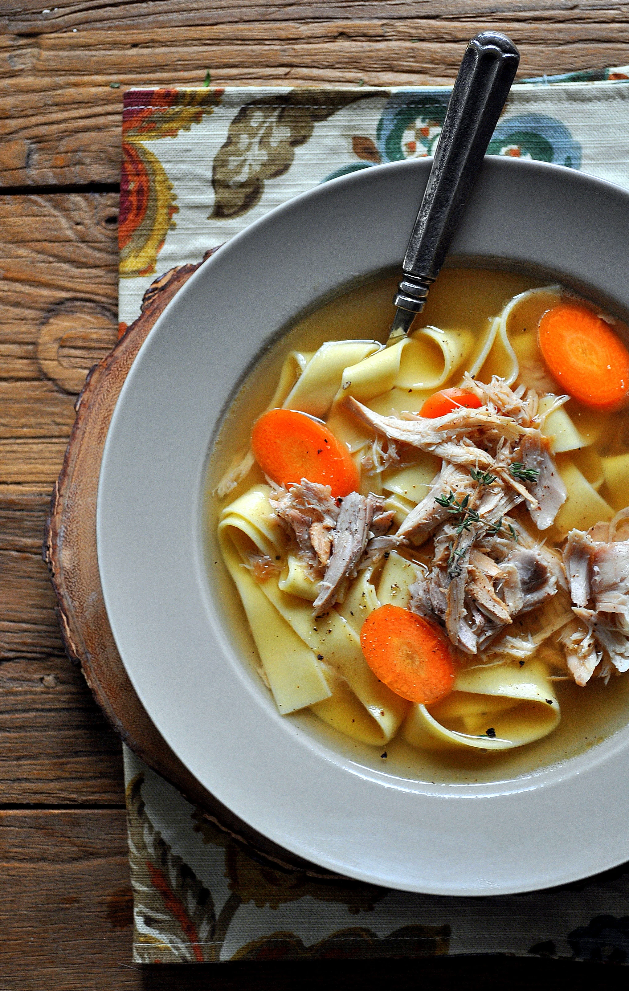 Turkey Bone Broth by Food Well Said