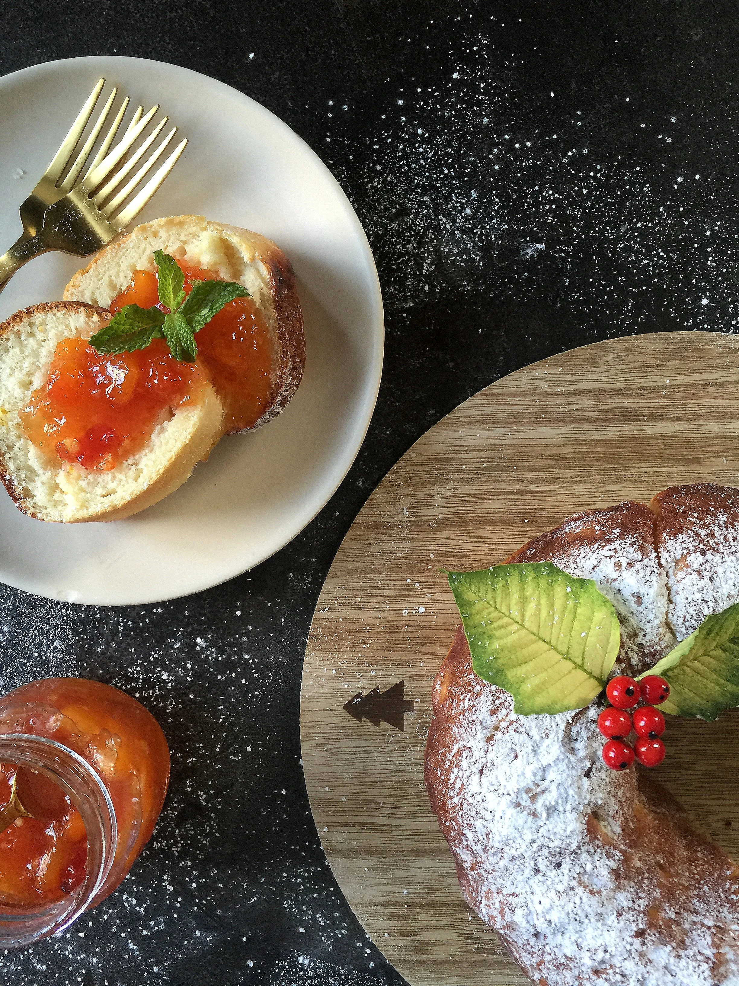 yeast raised vanilla orange bundt cake
