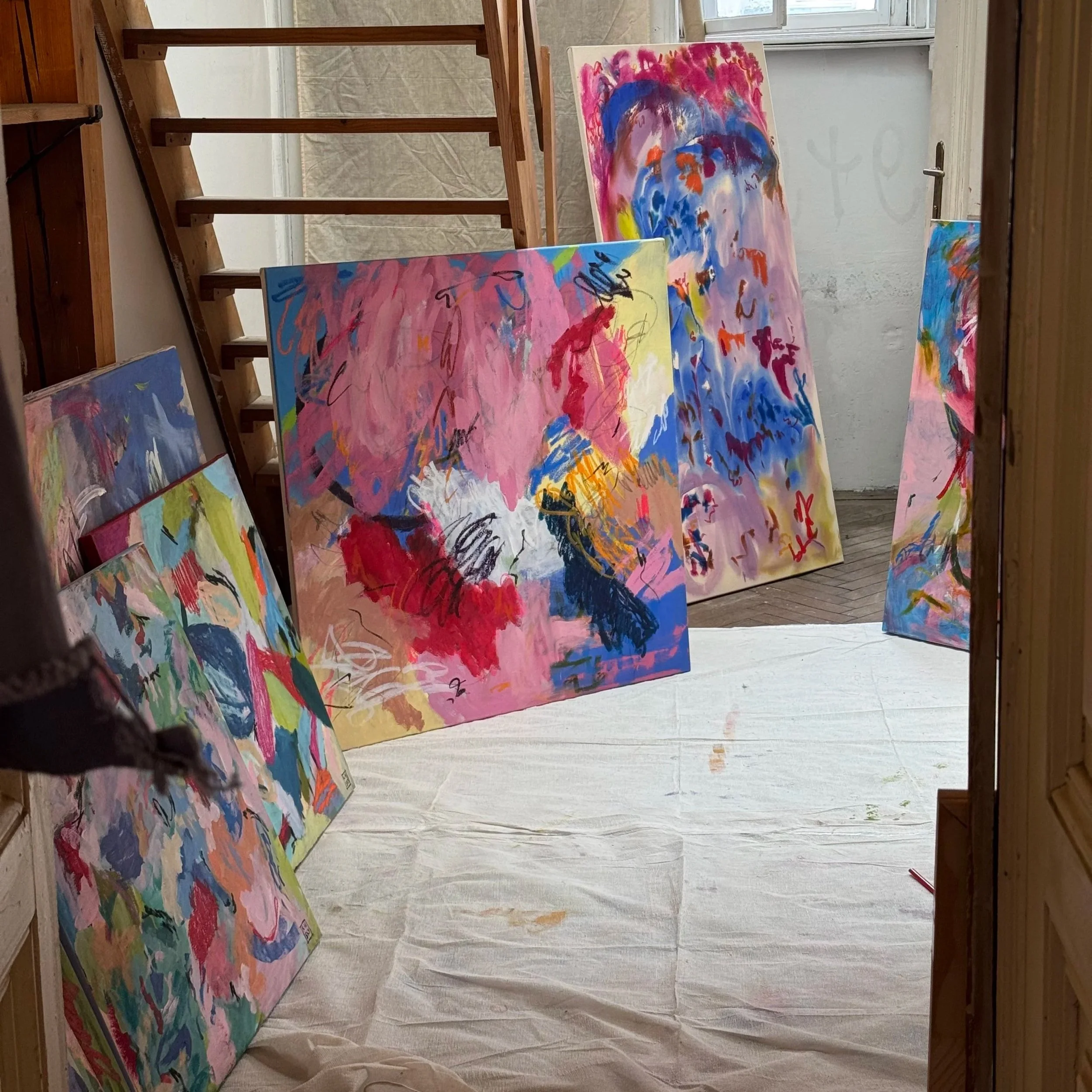 Works on Canvas