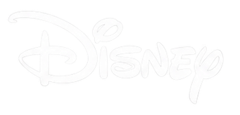 The Disney logo in white outlined text