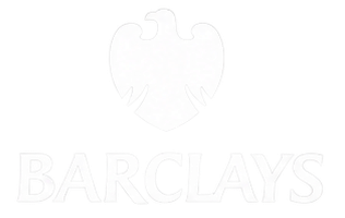 The logo of Barclays bank featuring a white eagle on a black background with the word 'Barclays' underneath.