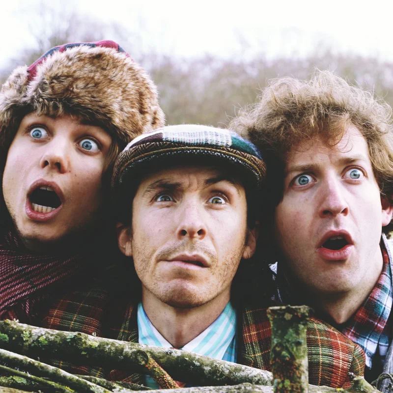 A Hilarious Trio of Tartan-Clad Fools: Scotland!