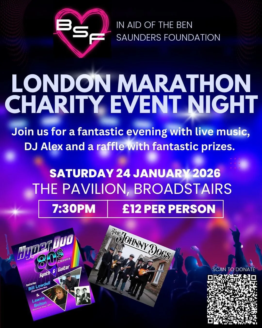 London Marathon Charity Event Night
