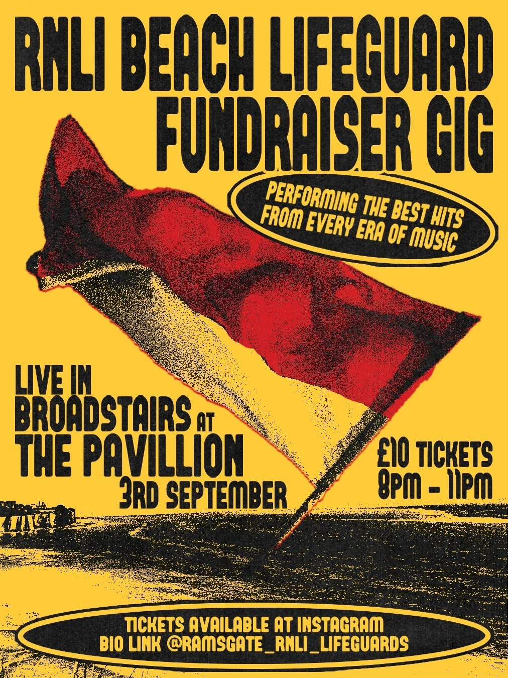 RNLI Beach Lifeguard Fundraiser Gig