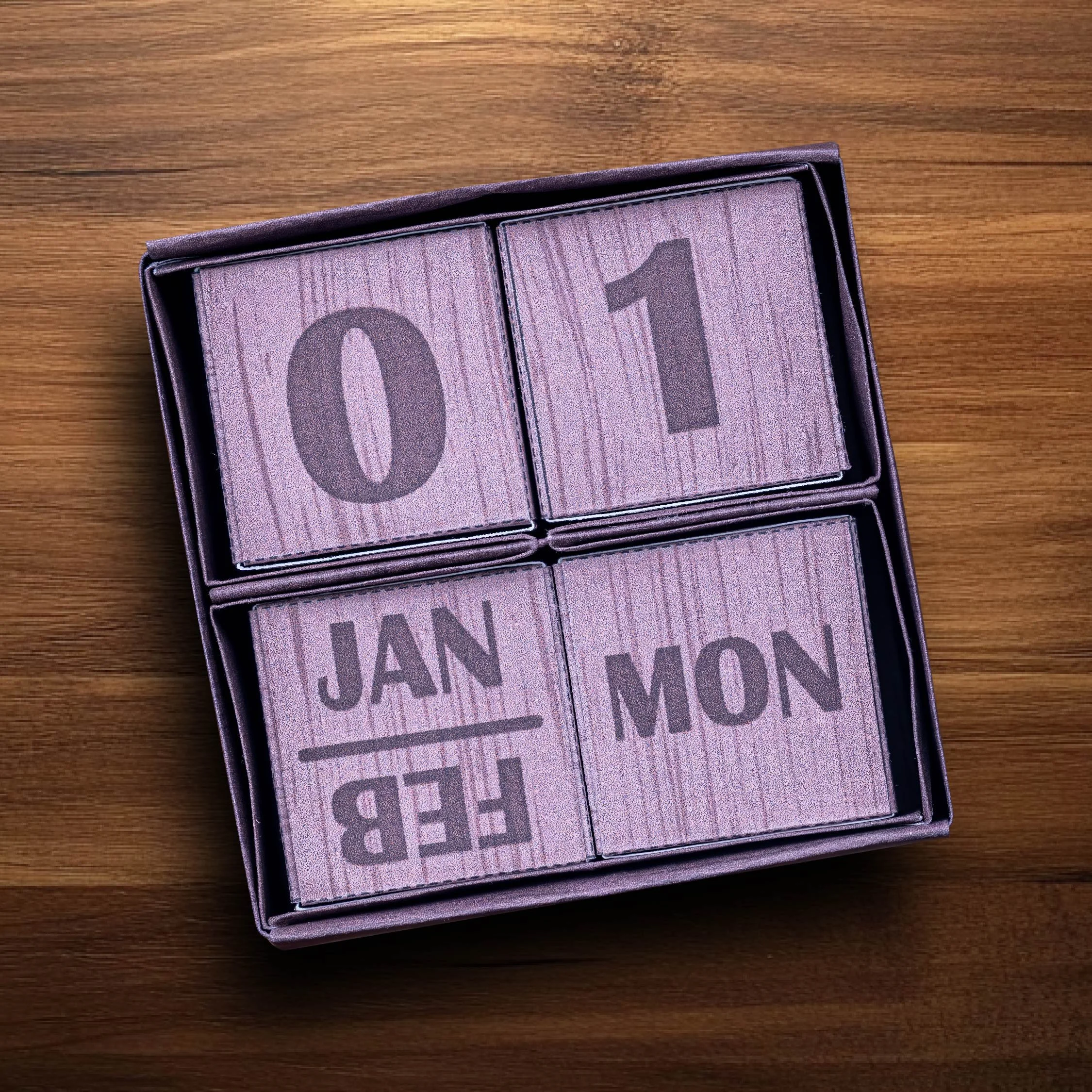 DIY Perpetual Block Calendar Template