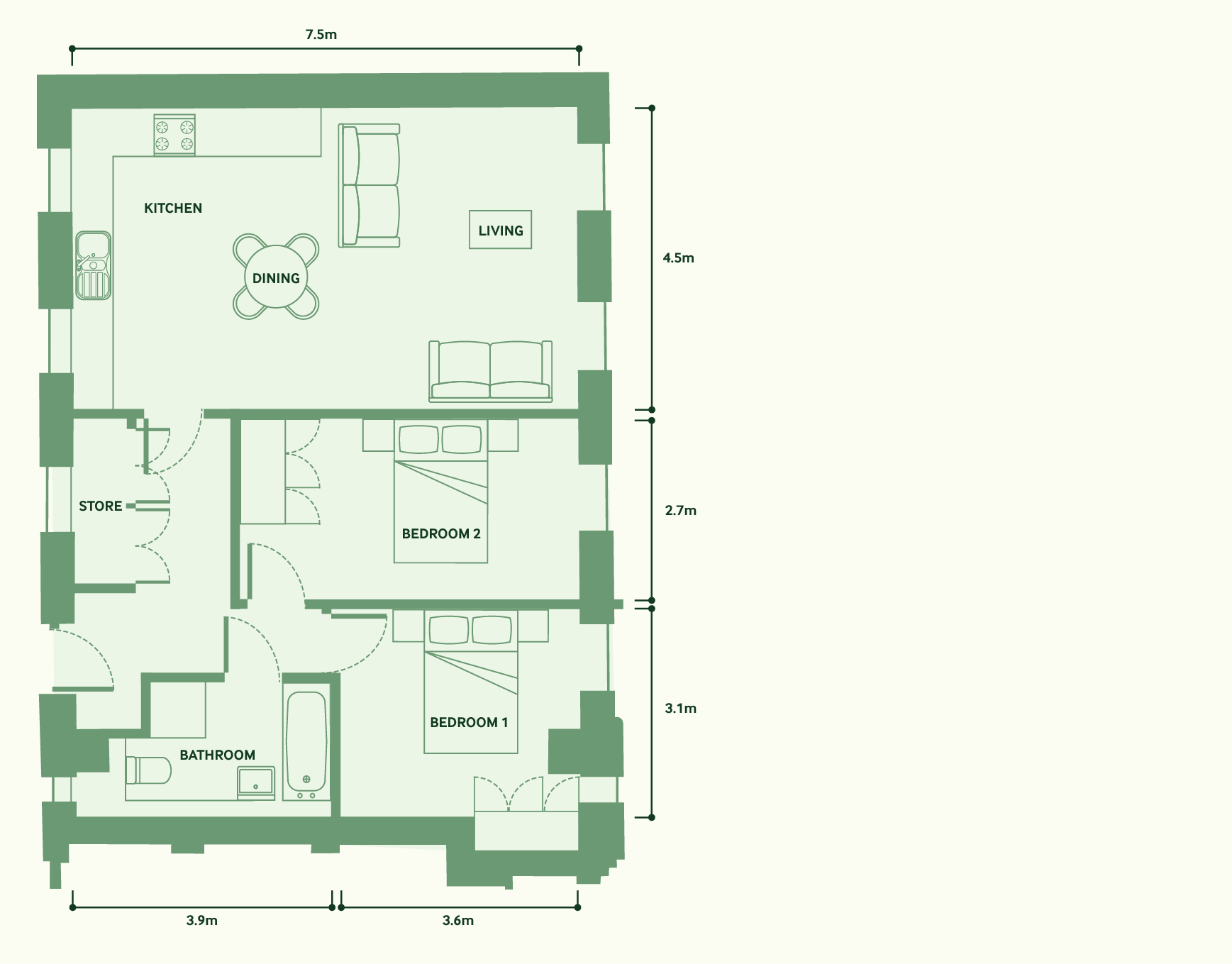 Apartment 1