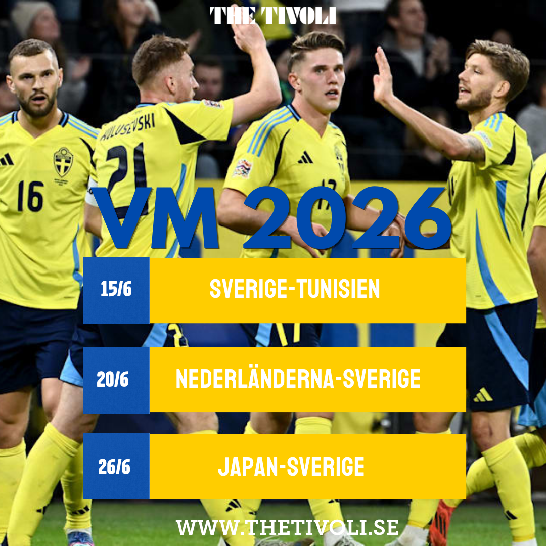 Fotbolls Vm Sverige-Tunisien 