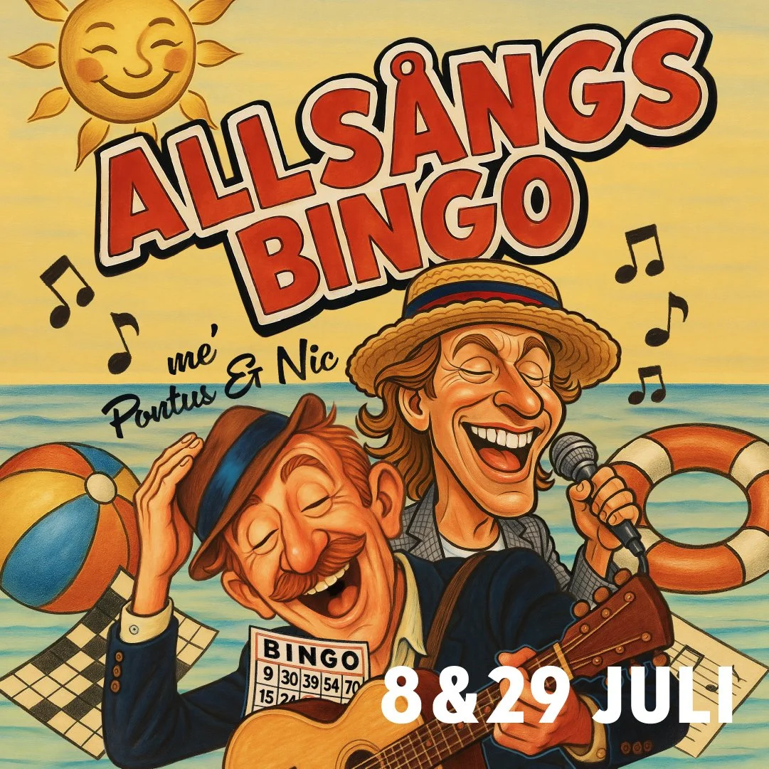 ALLSÅNGSBINGO MÉ PONTUS & NIC