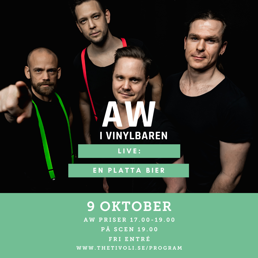 Aw i Vinylbaren -En platta bier