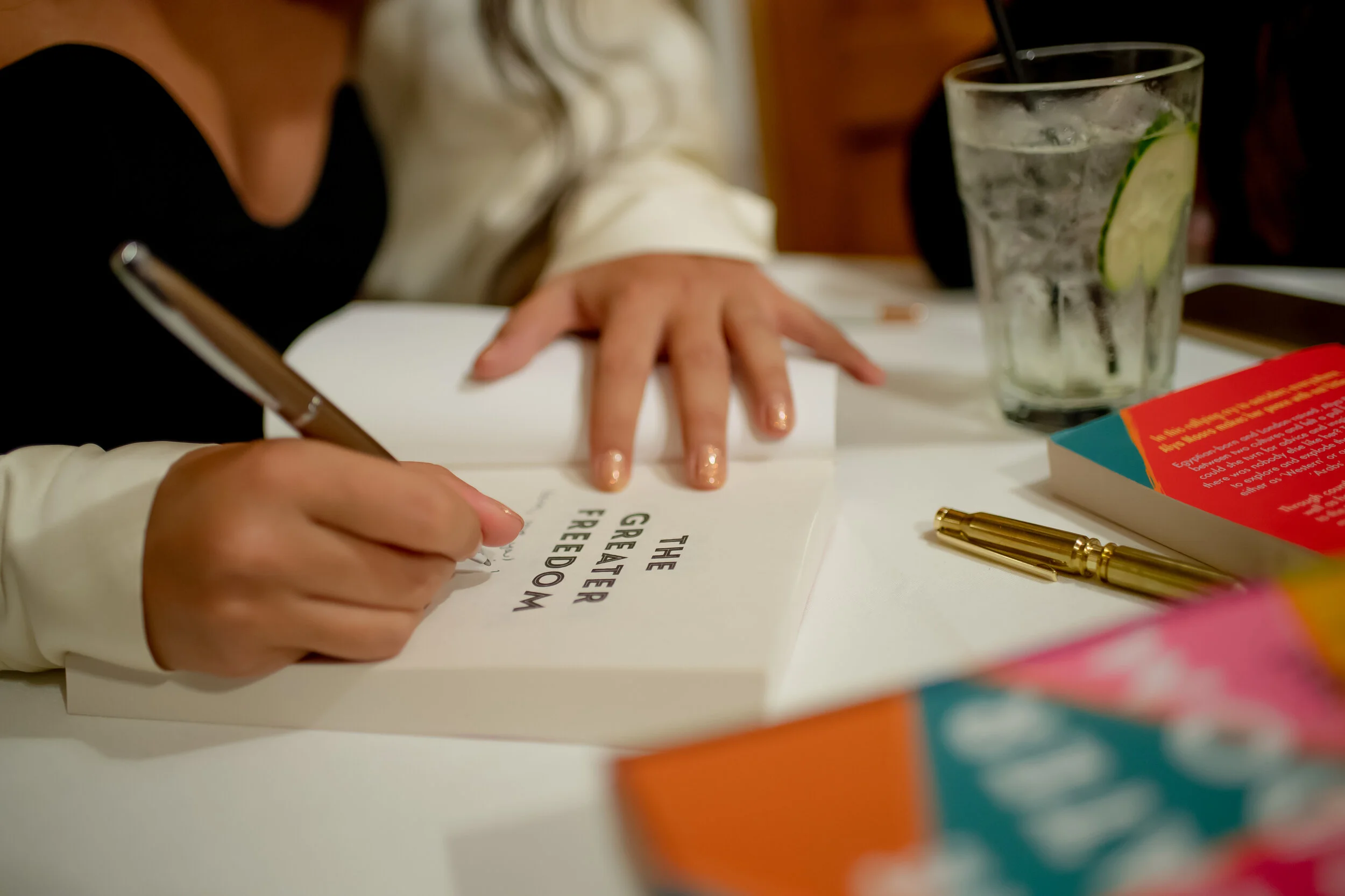 Alya Mooro "The Greater Freedom" Book Launch