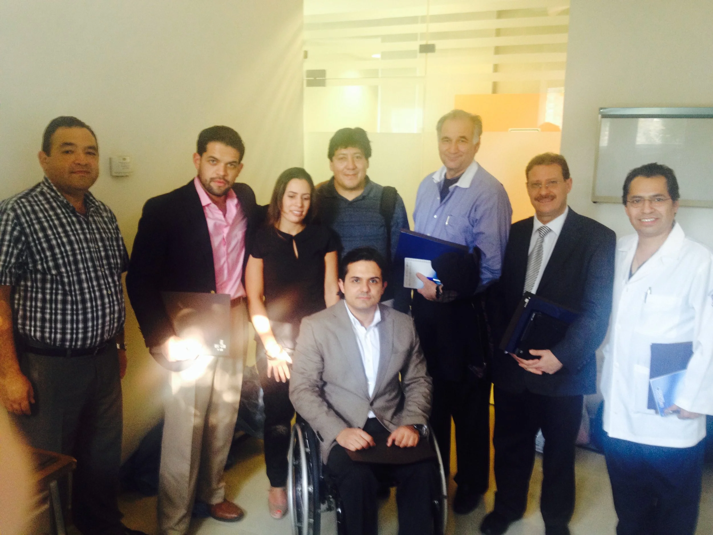 Primer curso taller internacional implantación de sars práctica en cadaveres. Instituto de medicina legal. Ciudad de México. 2014