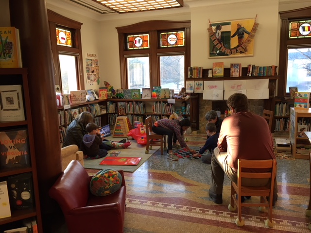 Fun afternoon at the library!