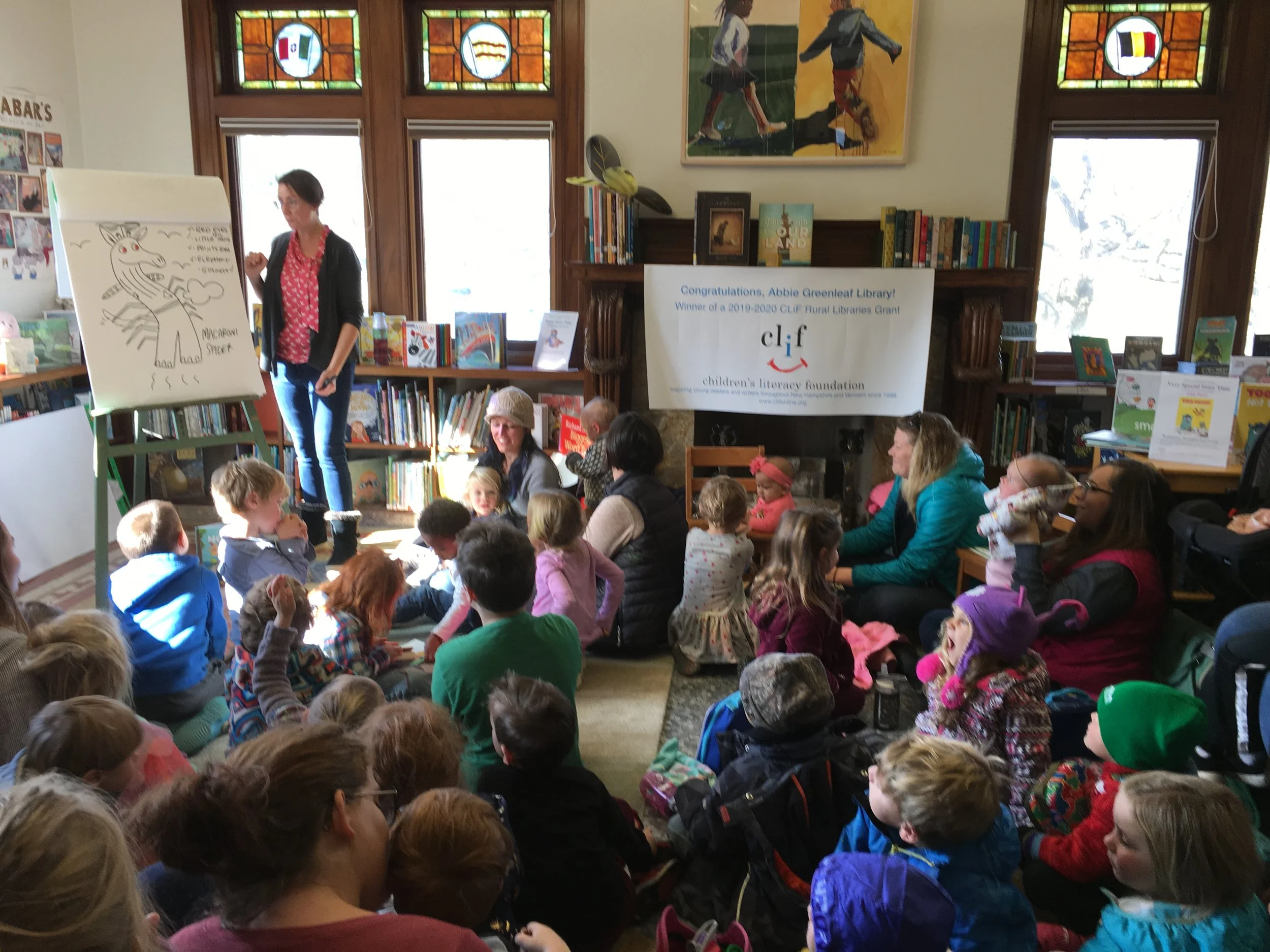 Thank you CLiF, Gina Perry and all the kids!