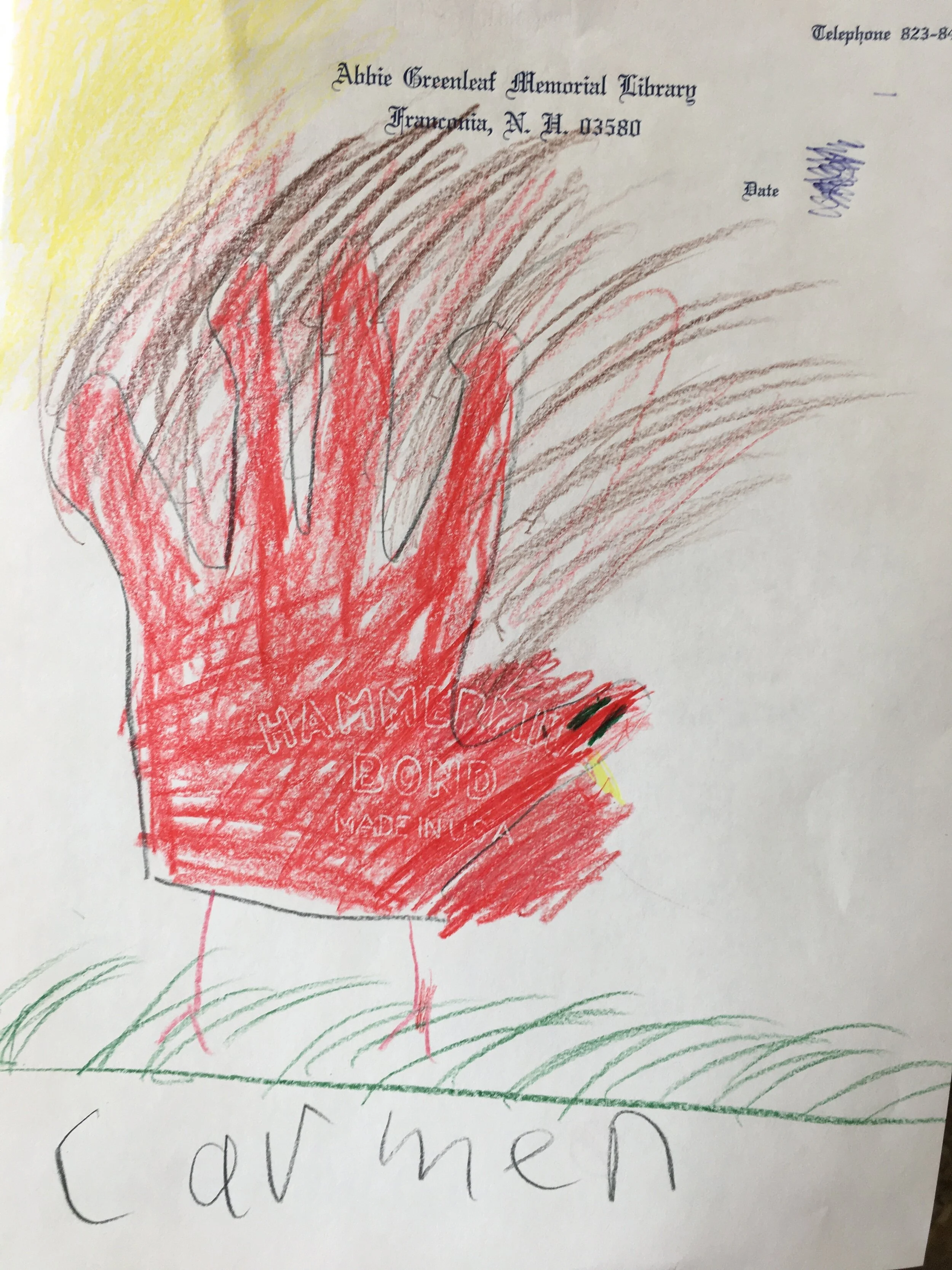 EMAIL Your Turkey Drawing!